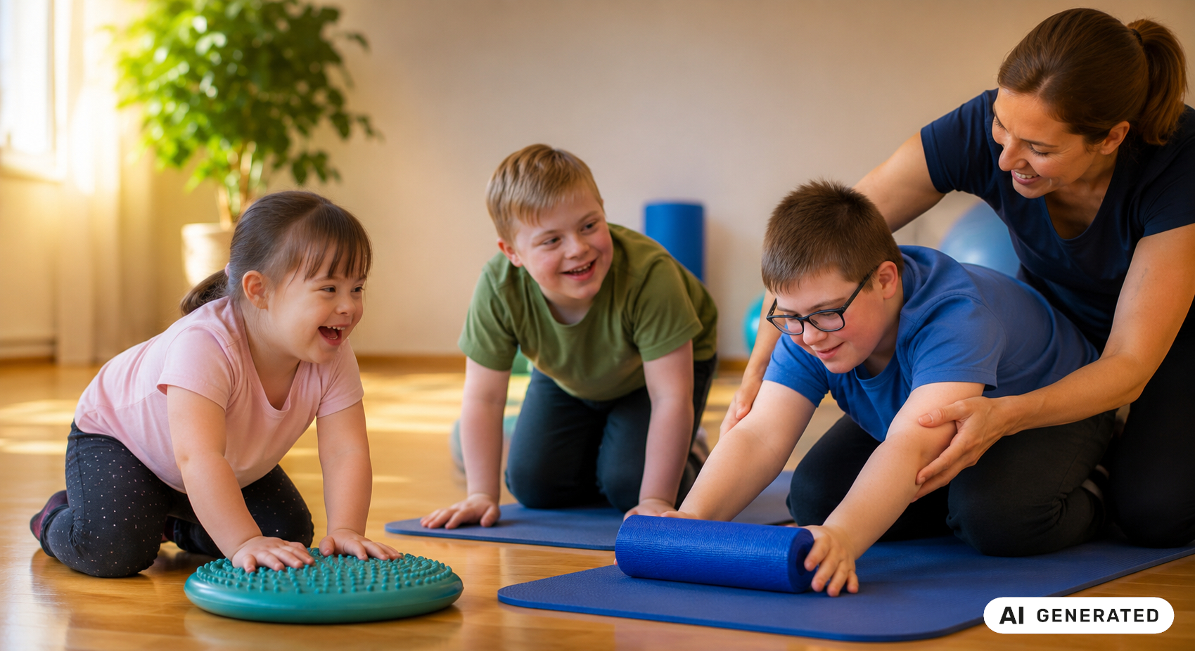 Menschen Behindertensport AI