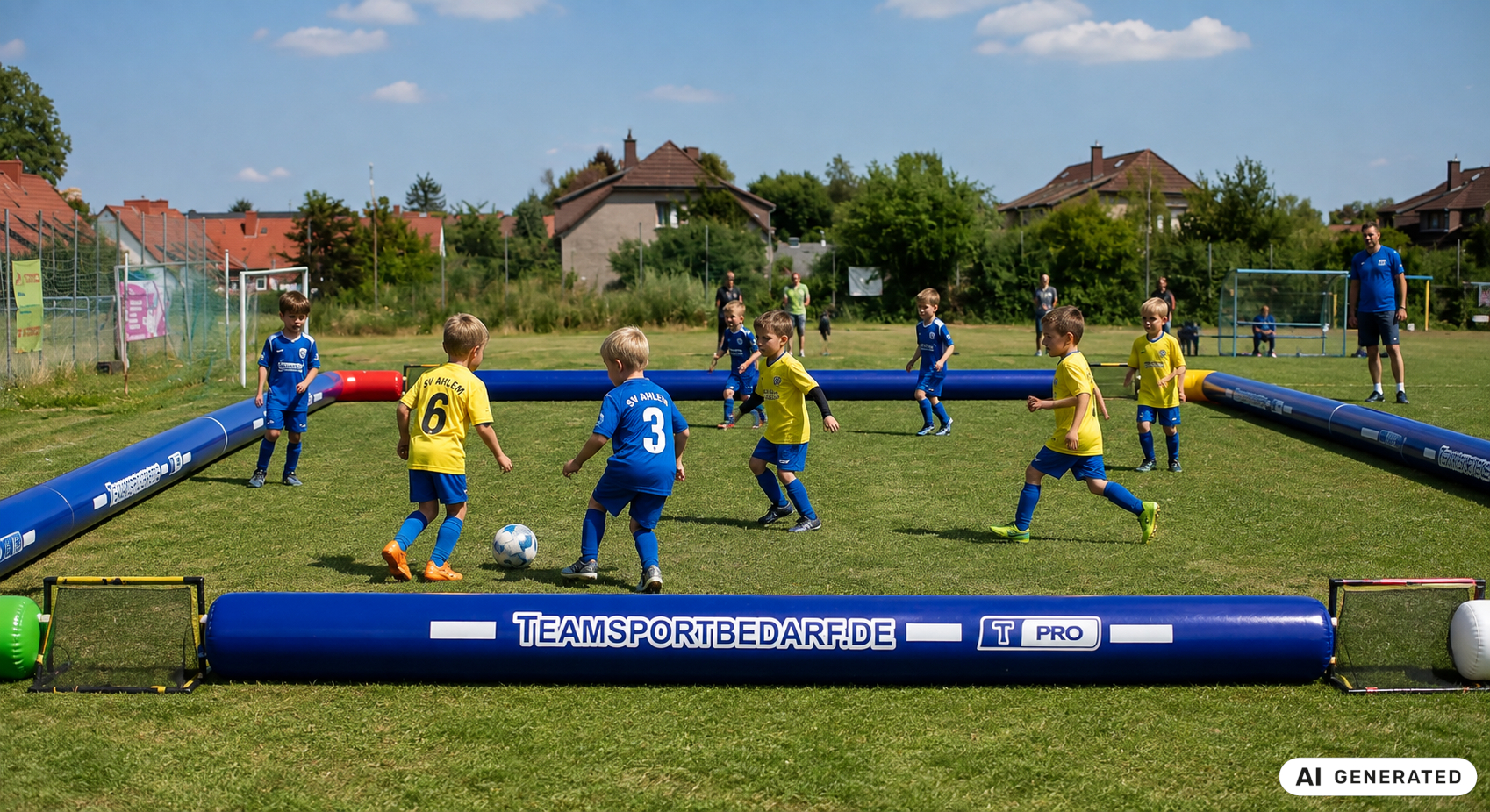 Menschen G Jugend Fußball AI