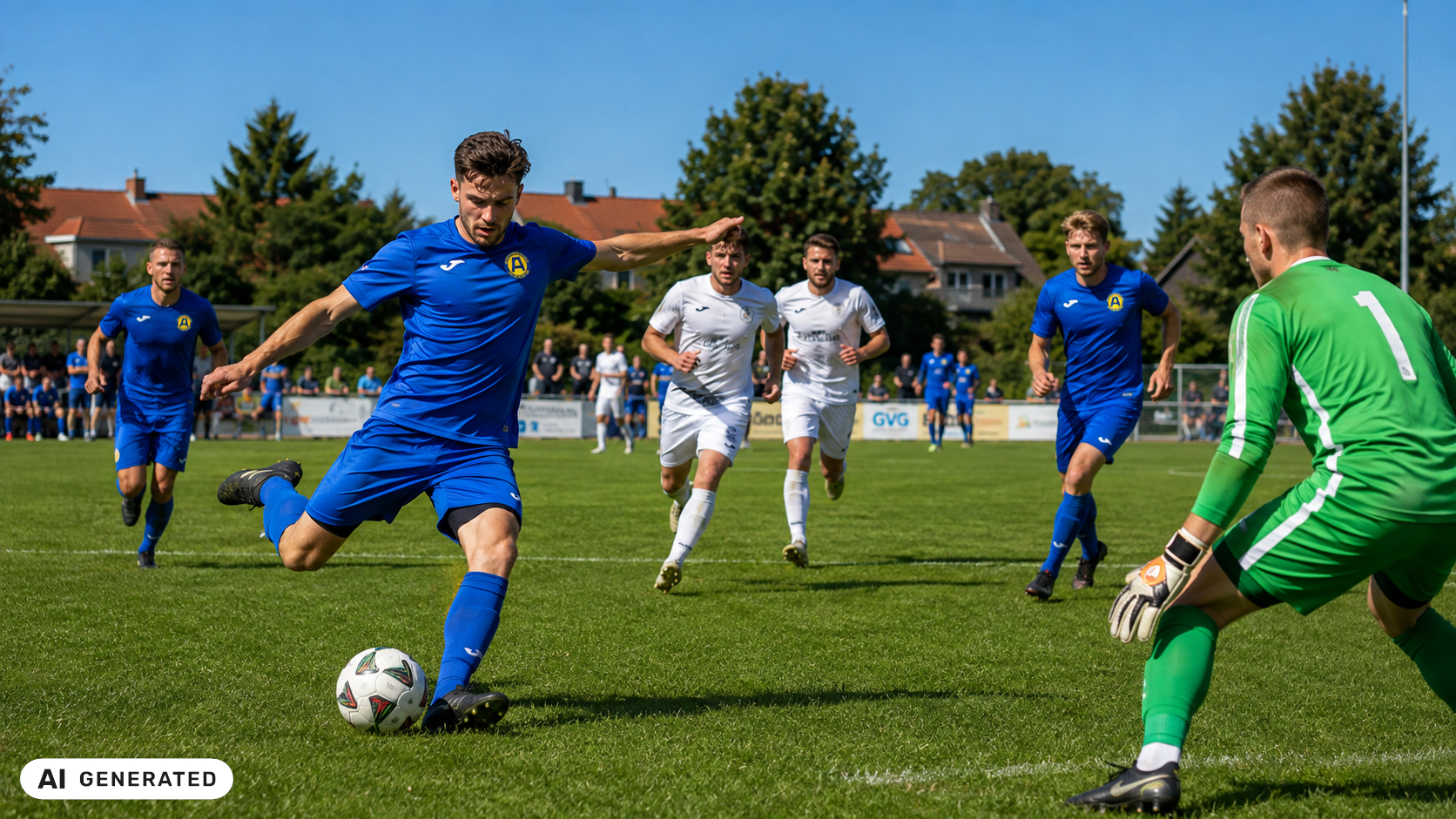 Menschen Herren Fußball AI