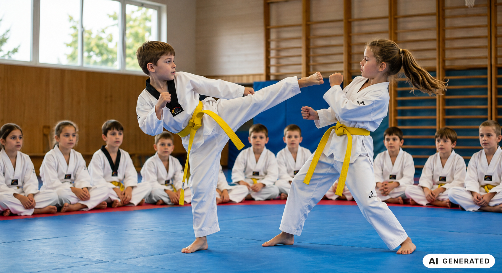 Menschen Taekwondo AI
