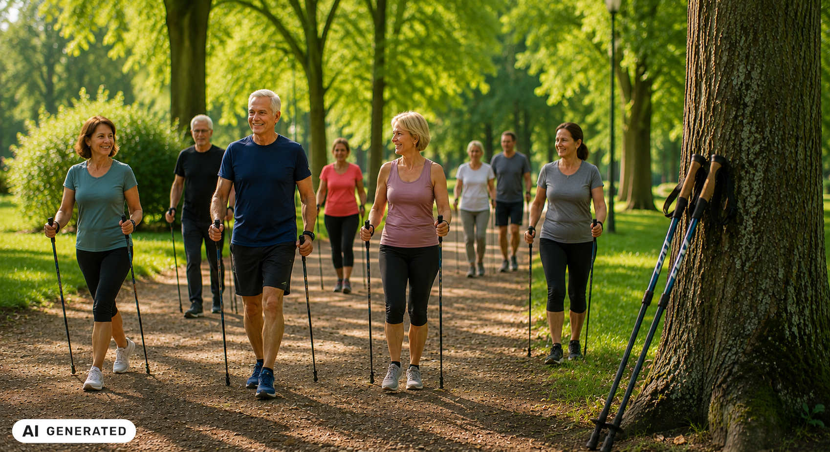 Menschen Walking AI