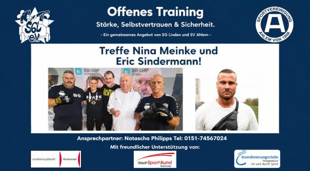 Offenes Training mit Nina und Eric